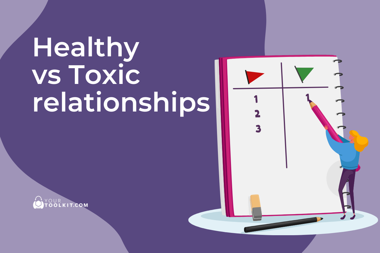 toxic vs healthy relationships