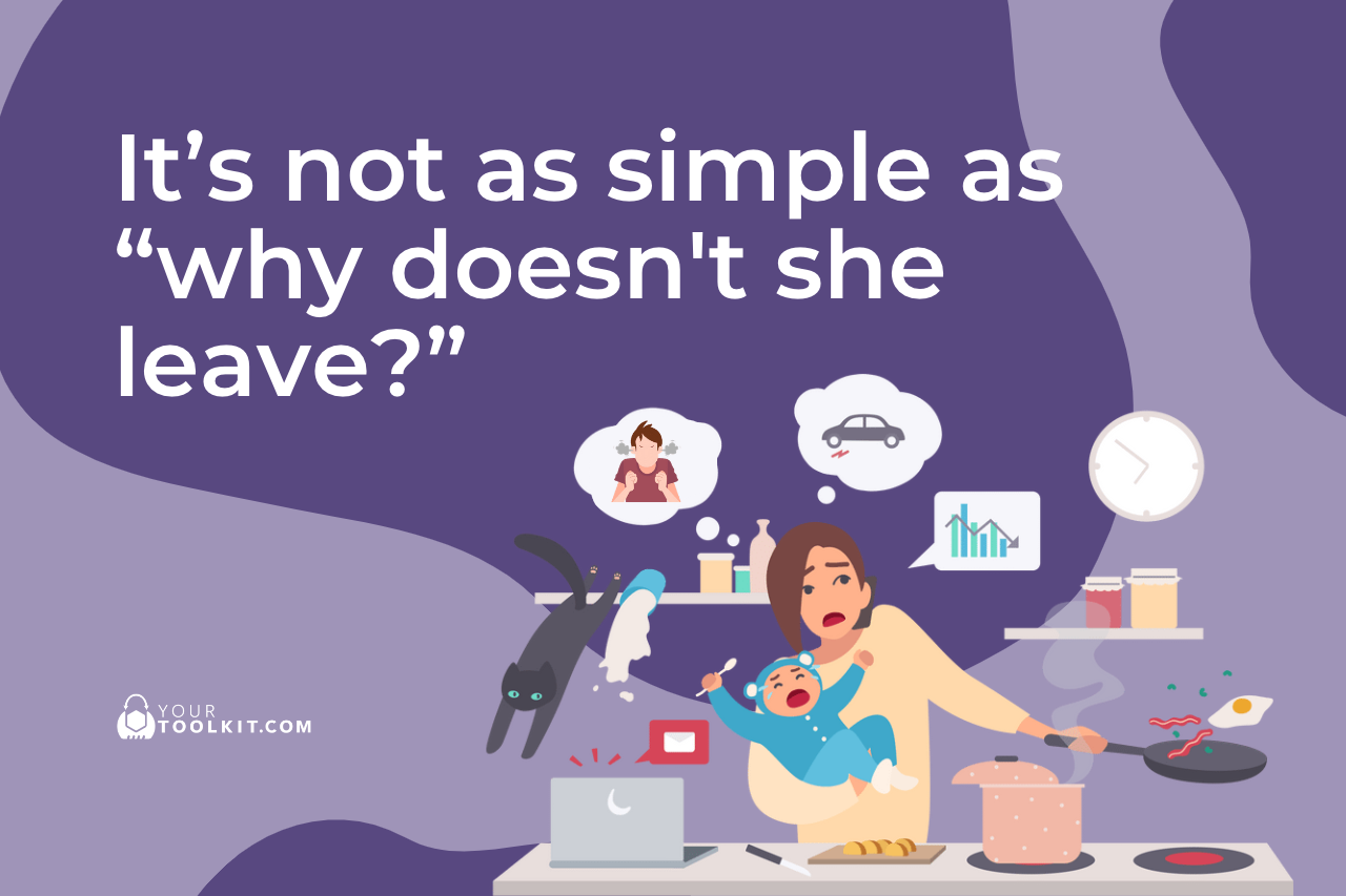 It’s not as simple as “why doesn't she leave? Article