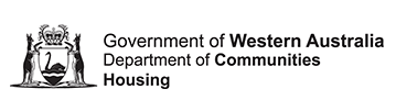 Government of Western Australia Department of Communities Housing Logo