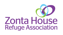 Zonta house refuge association logo